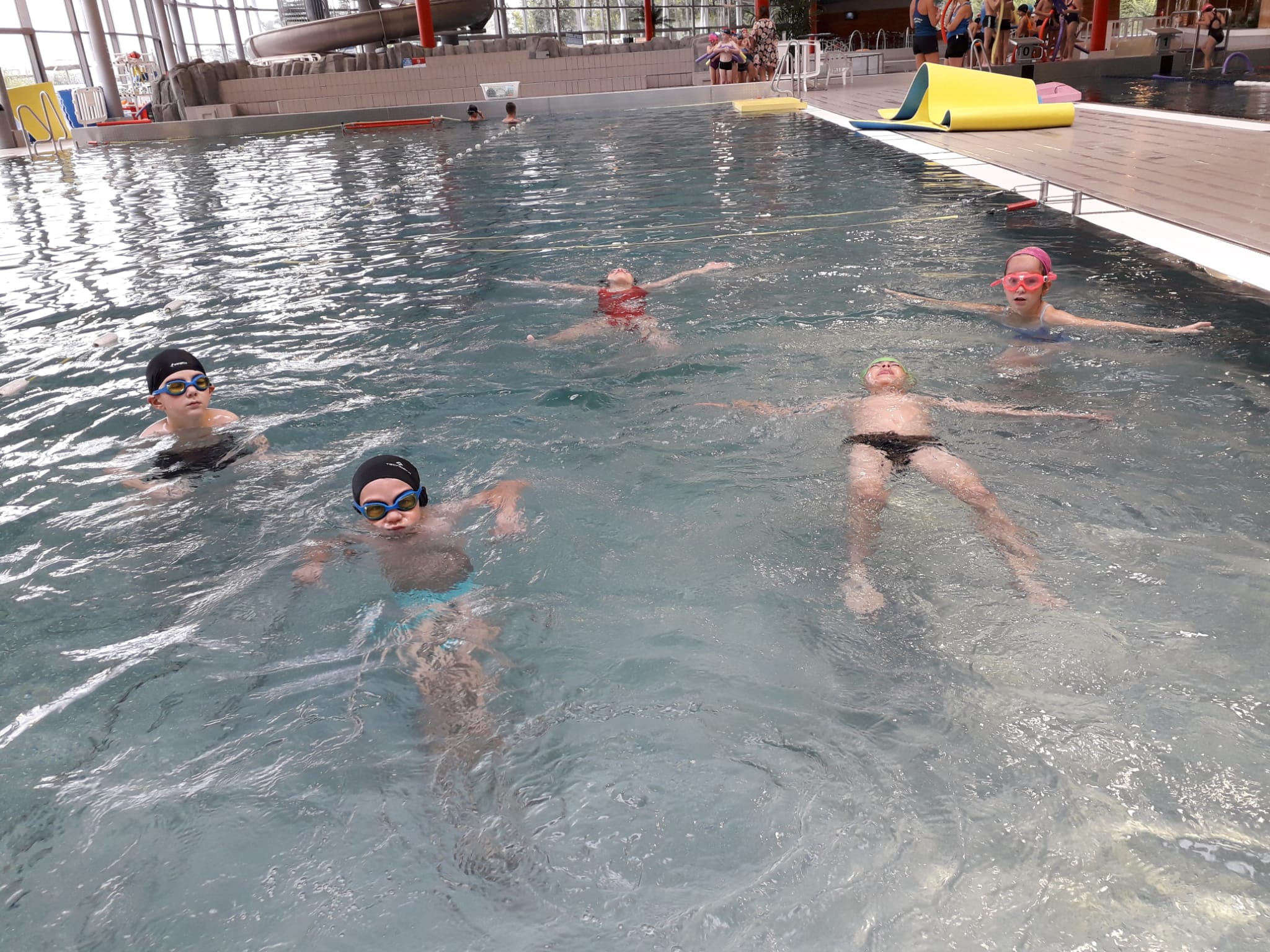 Comme des poissons dans l'eau