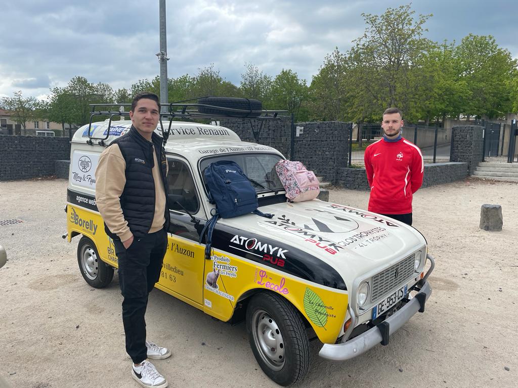 Le Pôle soutient les GlobTrophystes au 4L Trophy !