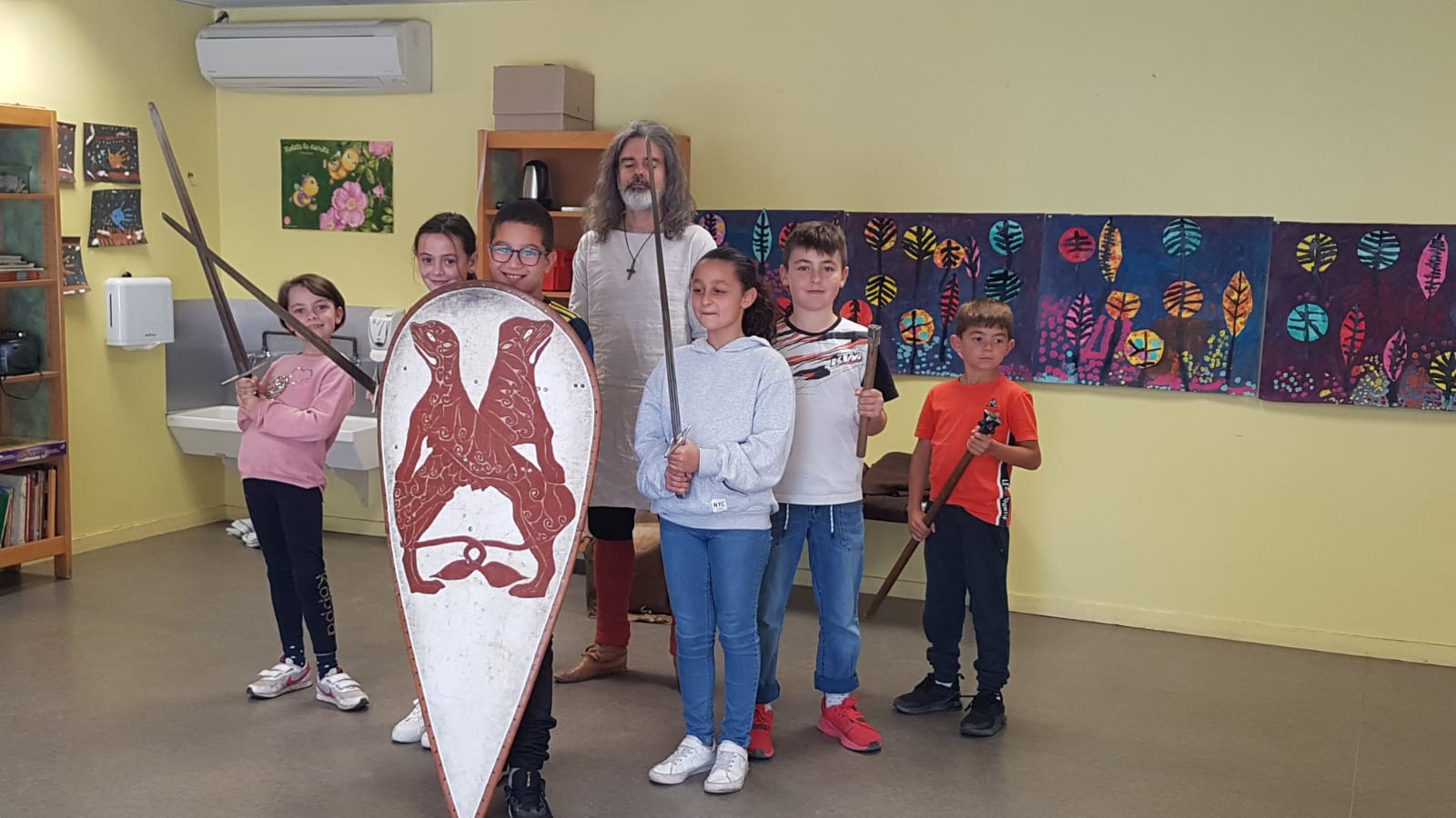 La chevalerie s'invite à l'école !