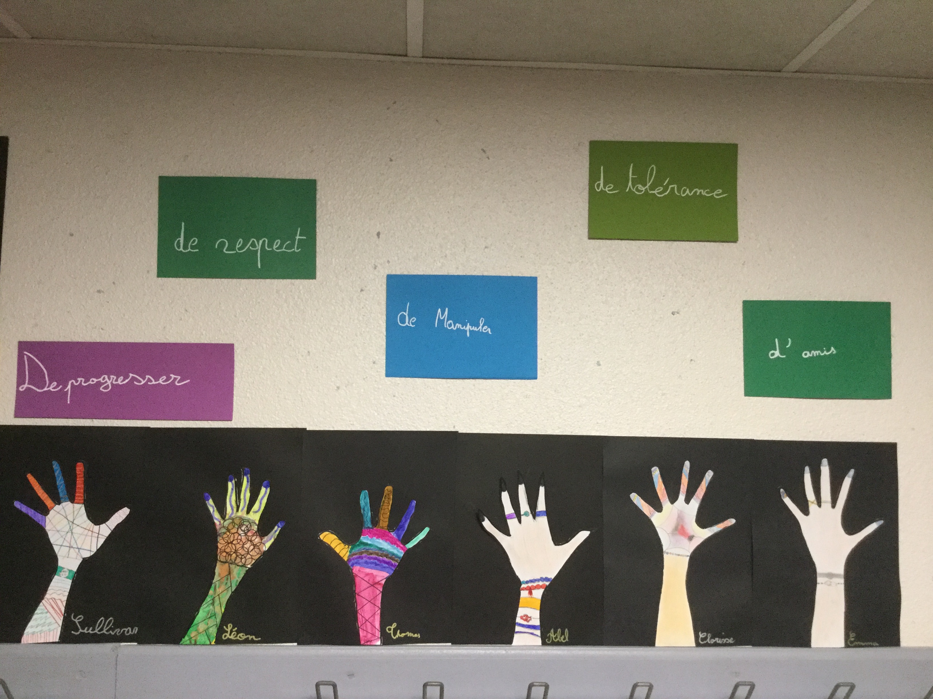 A l'école des besoins