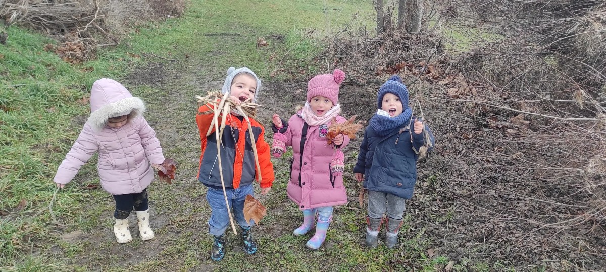 Les petits bonheurs dans la nature