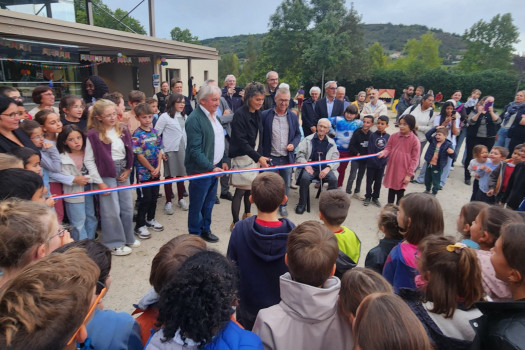Inauguration des travaux d’agrandissement de l’école La Chartreuse