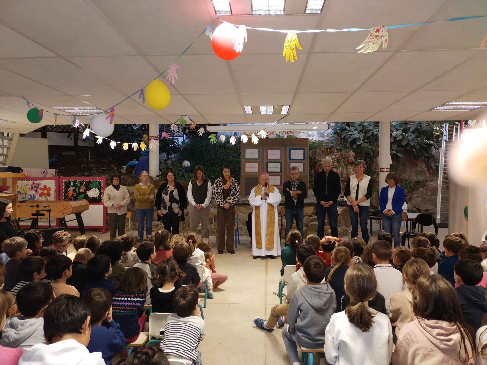 Visite de l'évêque 2025 