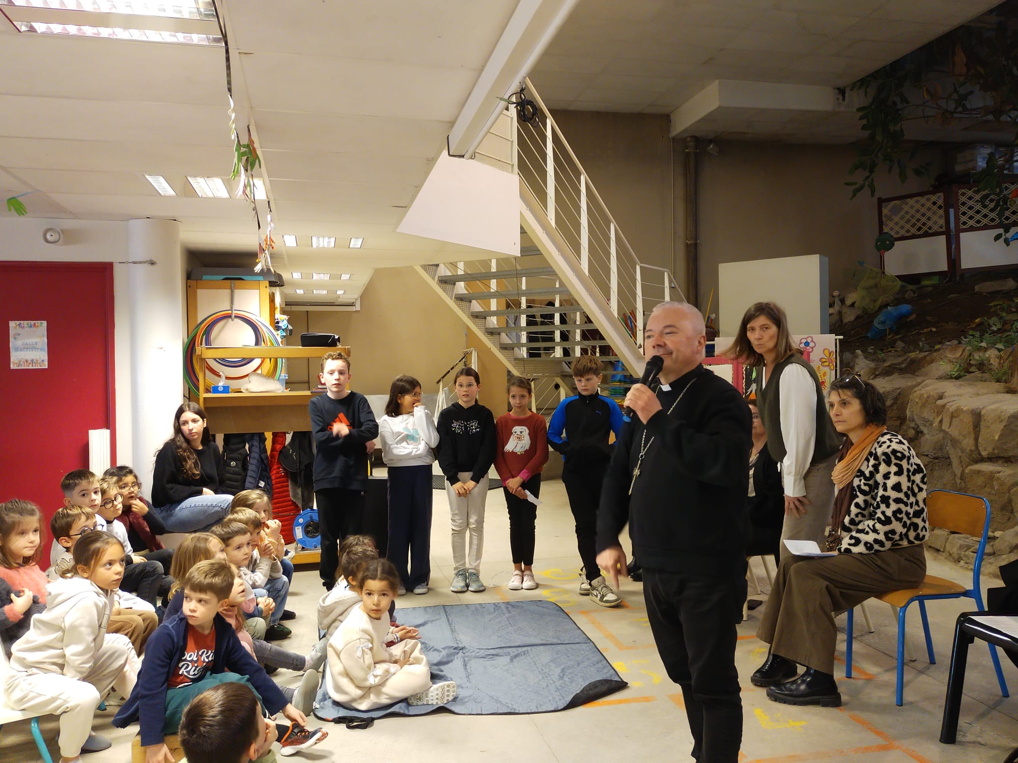 Visite de l'évêque 2025 